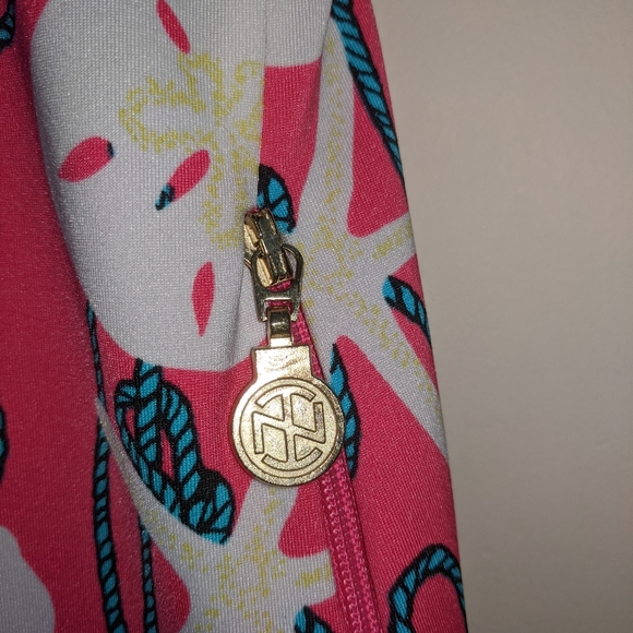 Tracy Negoshian XS Ruffle Top Sand Dollar Dress - Picture 7 of 8